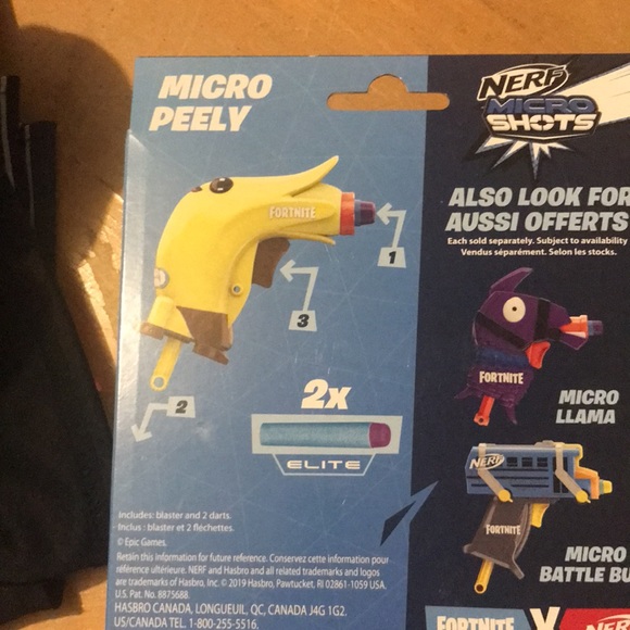 Fortnite mini nerf gun & bullets - Picture 5 of 5